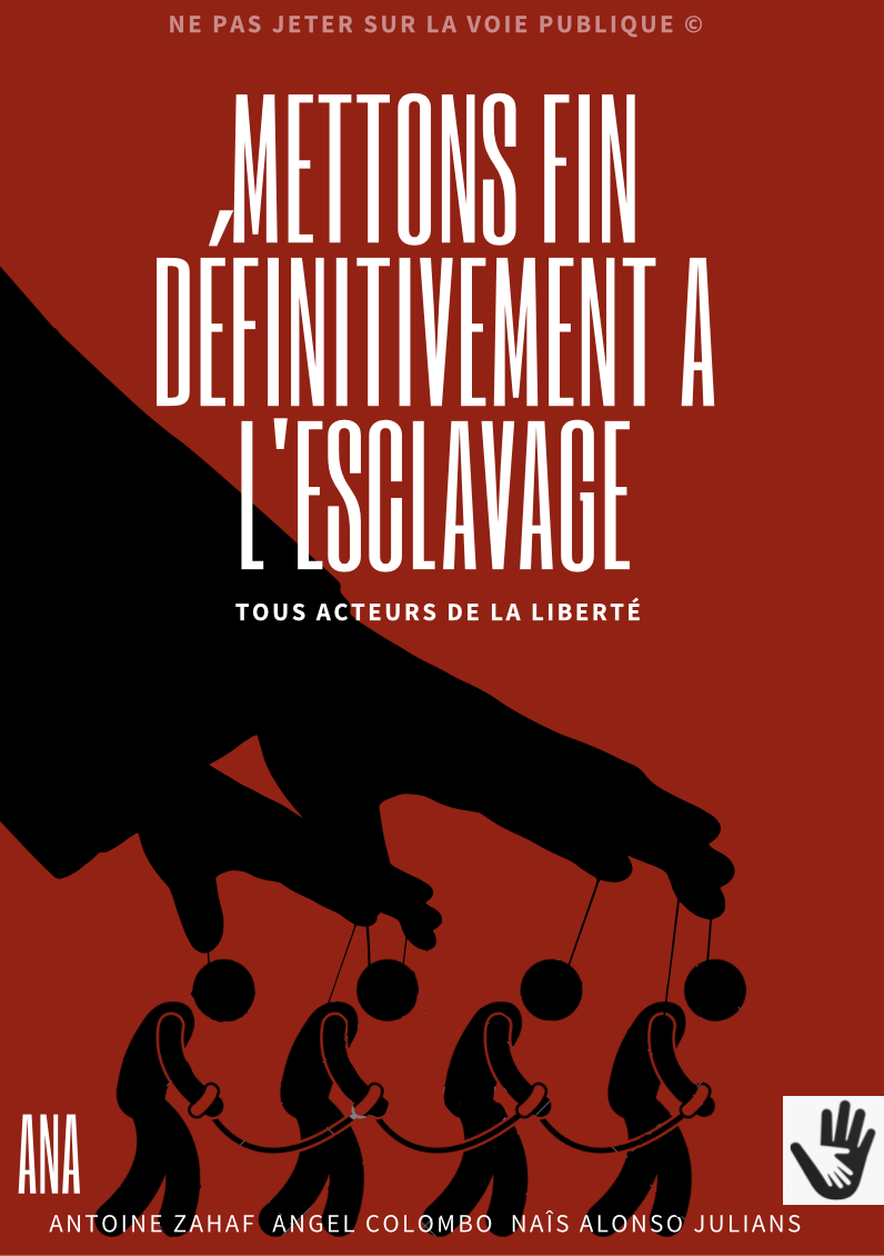 Réalisation d'un flyer autour d'un plaidoyer